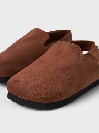 NAME IT Sandaler Mules Avery Bitter Chocolate billede